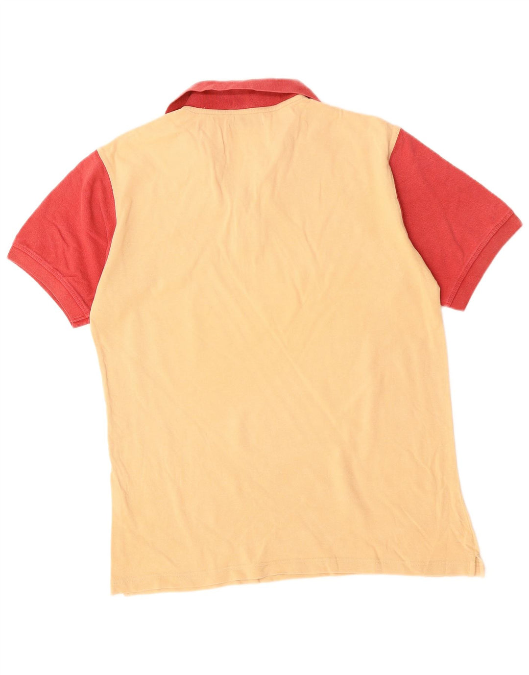 Ανδρικό μπλουζάκι ράγκμπι πόλο ASICS, μεσαίο μπεζ χρώμα, βαμβακερό