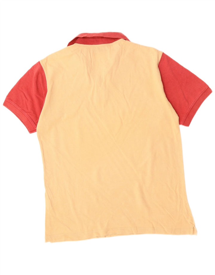 Ανδρικό μπλουζάκι ράγκμπι πόλο ASICS, μεσαίο μπεζ χρώμα, βαμβακερό