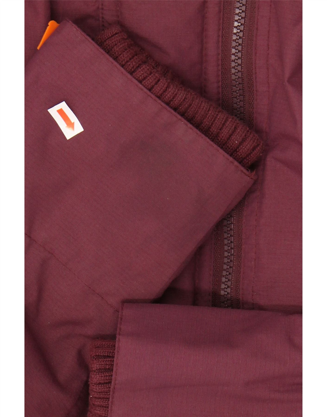 SUPERDRY Womens The Windcheater Windbreaker Jacket UK 14 Medium Burgundy