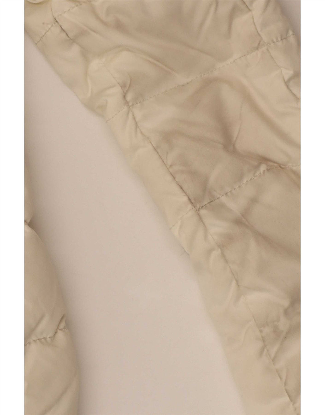 Tommy Hilfiger Γυναικείο μπουφάν UK 14 Medium Off White Πολυεστέρας