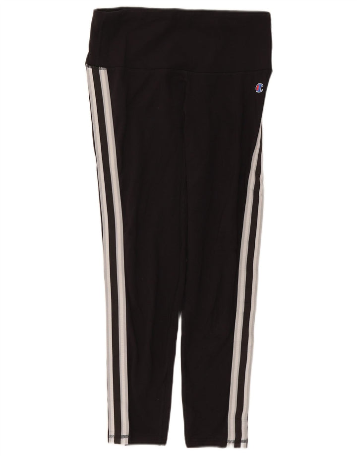 CHAMPION Γυναικεία Κολάν UK 12 Μεσαίου Μαύρου Πολυεστέρα