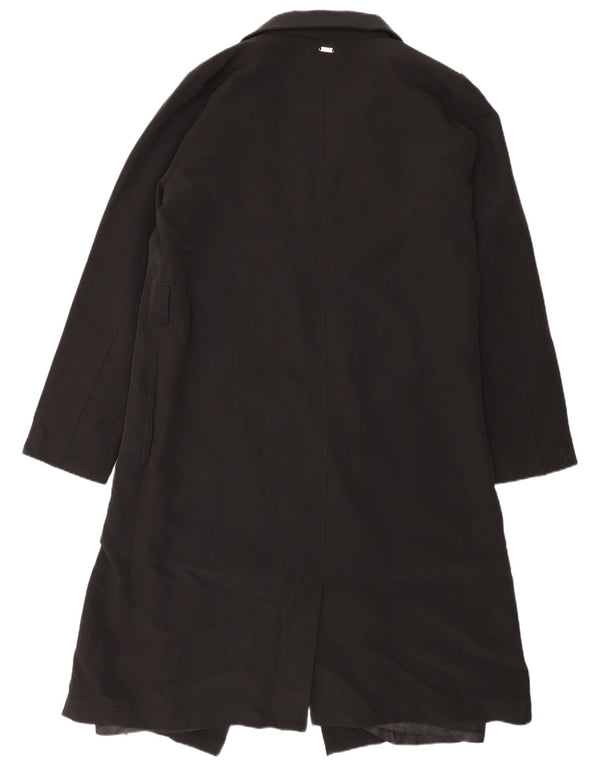 Guess Γυναικείο Πανωφόρι UK 18 XL Μαύρο Πολυεστέρας