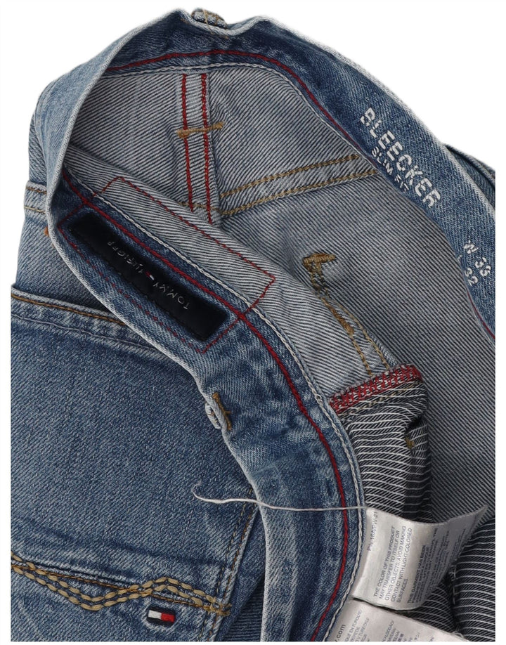 TOMMY HILFIGER Ανδρικό Sleenker Slim Jeans W33 L29 Μπλε βαμβακερό