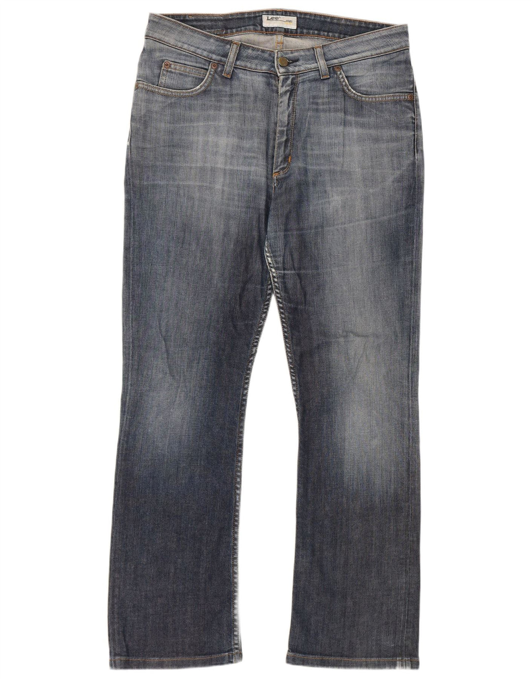 Lee Womens Cameron Bootcut Jeans W34 L28 Μπλε βαμβακερό