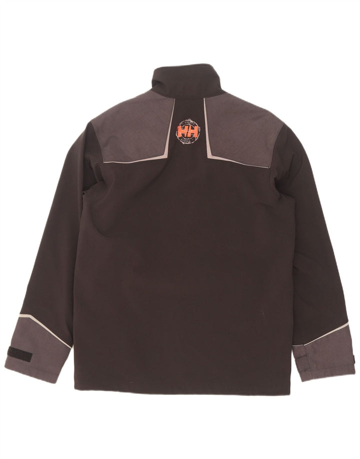 Ανδρικό τζάκετ με αντιανεμικό Helly Hansen UK 36 Small Black Colourblock