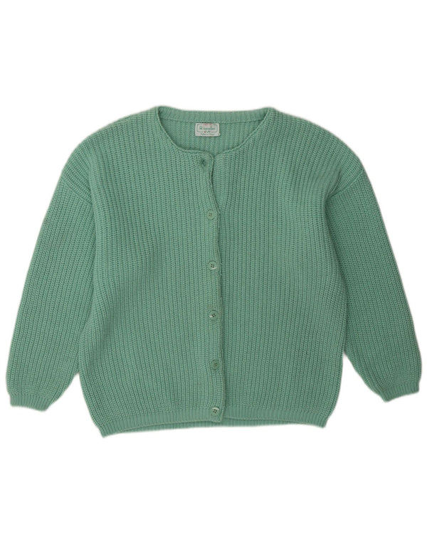 Benetton Γυναικεία ζακέτα πουλόβερ UK 16 Large Green