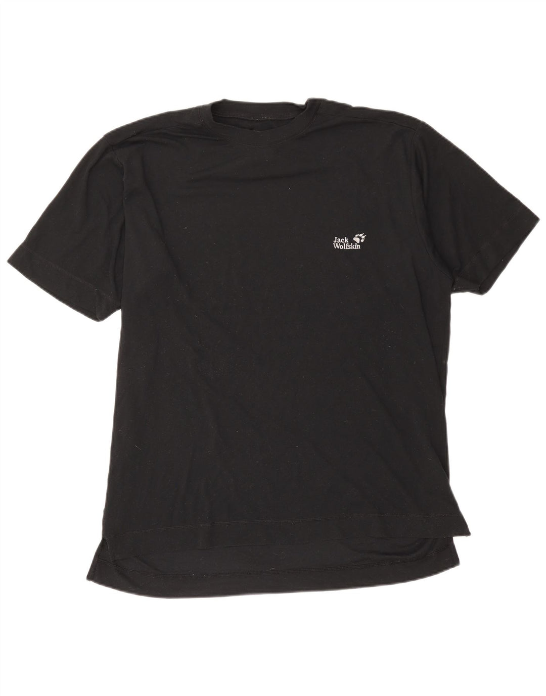 Jack Wolfskin Ανδρικό T-Shirt Top 2XL Μαύρο Πολυεστέρας