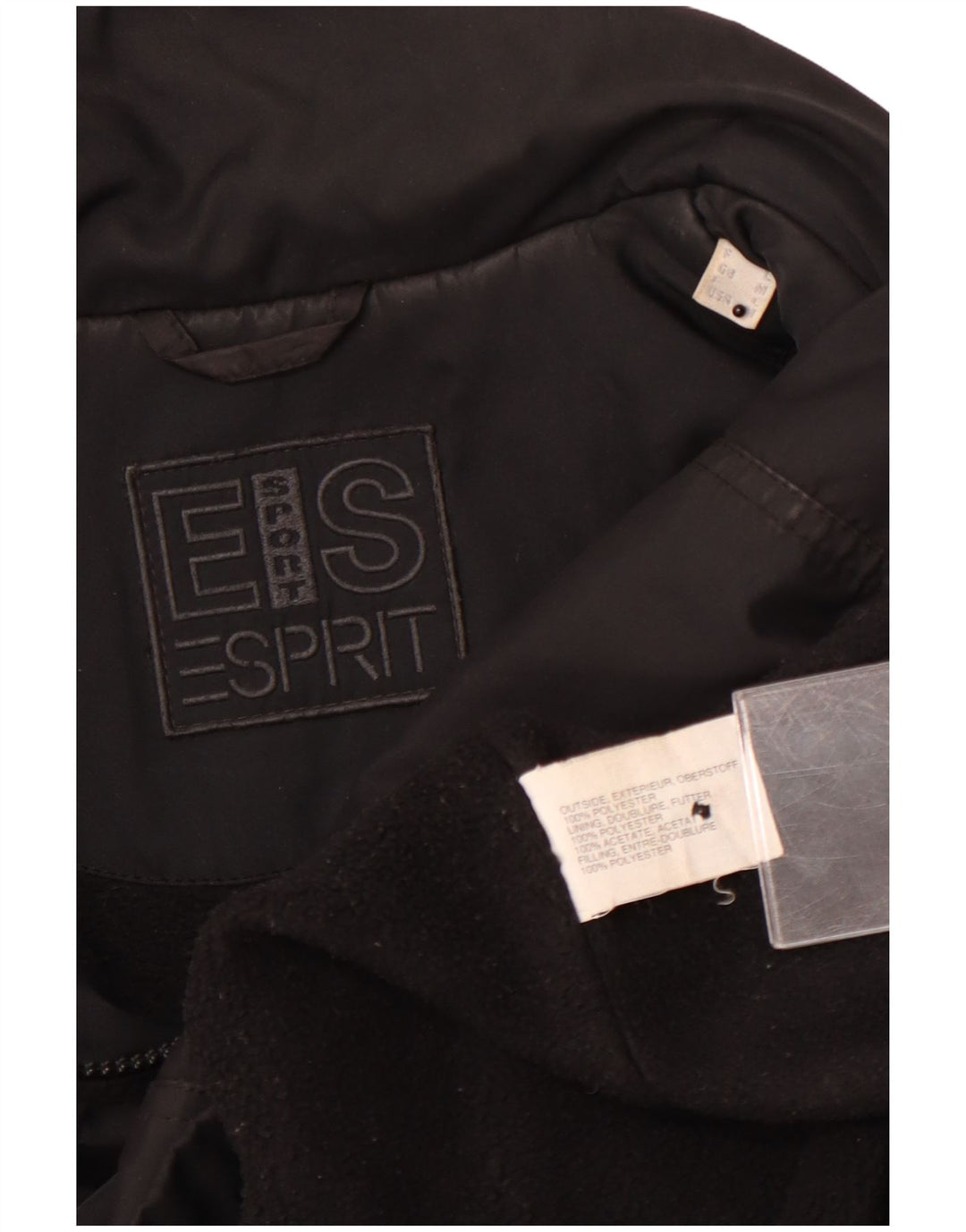 Ανδρικό μπουφάν ESPRIT Windbreaker UK 38 Medium Black Polyester