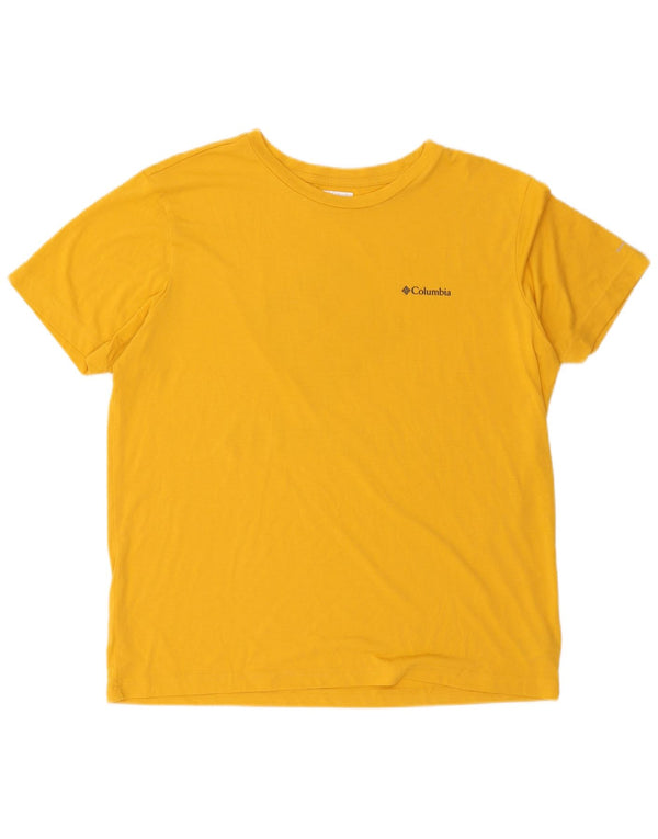 Ανδρικό γραφικό T-Shirt Columbia Top XL Κίτρινο πολυεστέρα