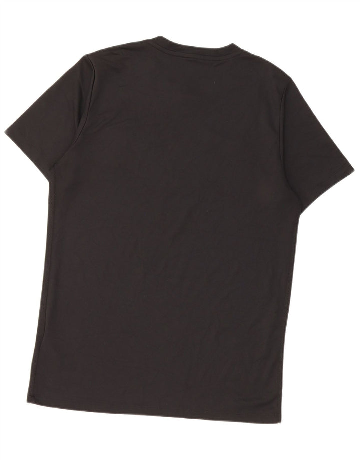 Ανδρικό T-Shirt Nike Dri Fit Top από μεσαίο μαύρο πολυεστέρα