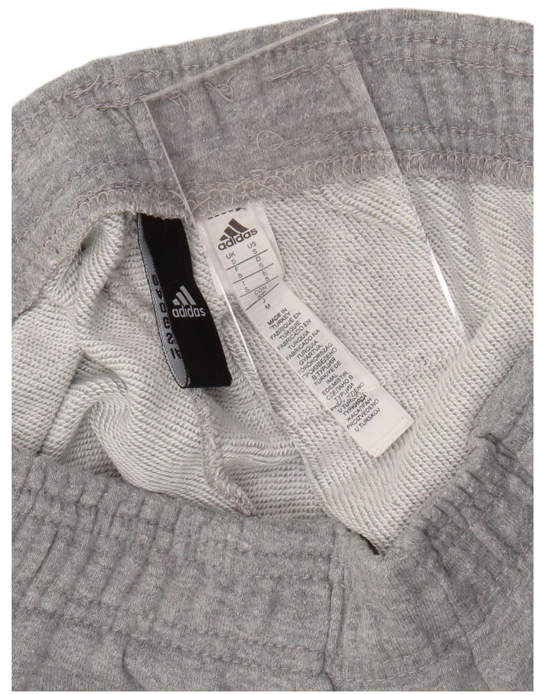 Γυναικείο αθλητικό σορτς ADIDAS UK 8 Μικρό γκρι βαμβακερό