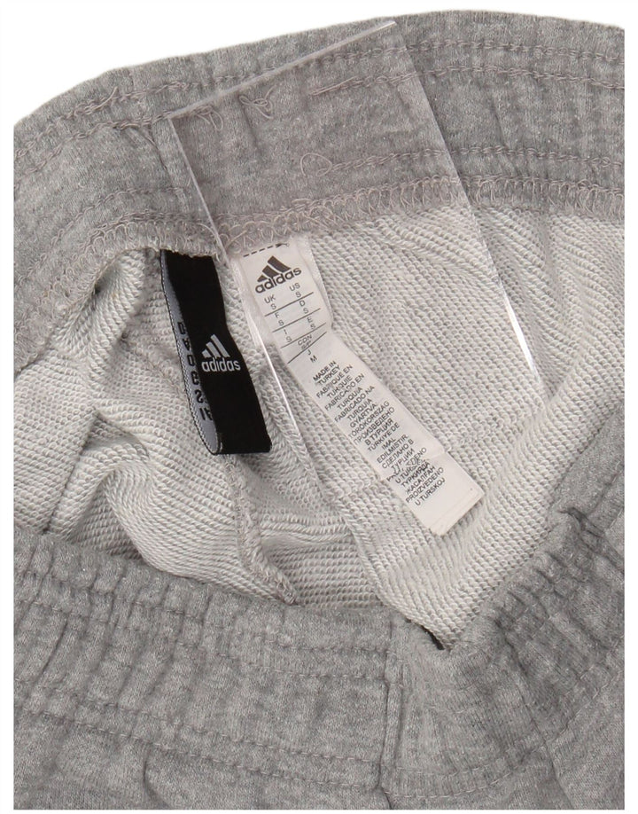 Γυναικείο αθλητικό σορτς ADIDAS UK 8 Μικρό γκρι βαμβακερό