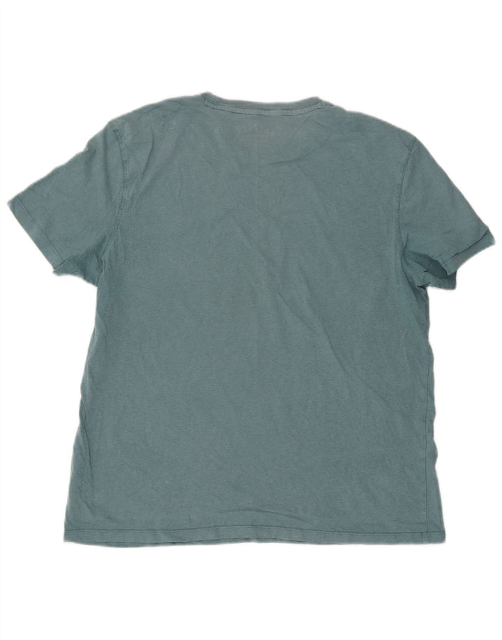 Ανδρικό T-Shirt Fat Face Top XL Μπλε βαμβακερό