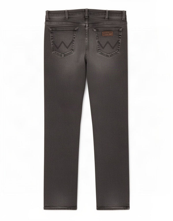 Ανδρικό τζιν Texas Straight Wrangler W40 L34 Γκρι βαμβακερό