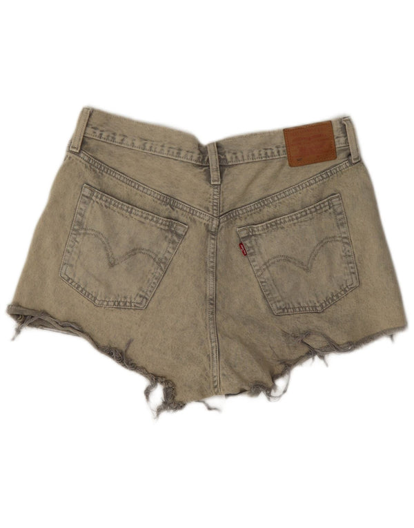 Γυναικείο σορτς Levi's 501 τζιν W30 Μεσαίο Γκρι