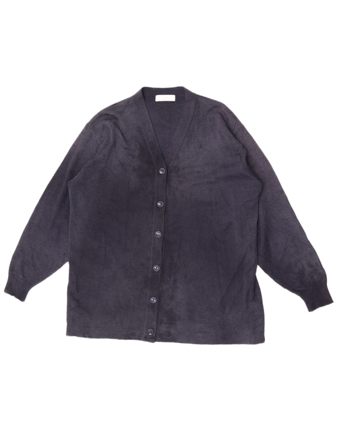 Marks & Spencer Γυναικεία ζακέτα πουλόβερ EU 38/40 Medium Navy Blue Wool