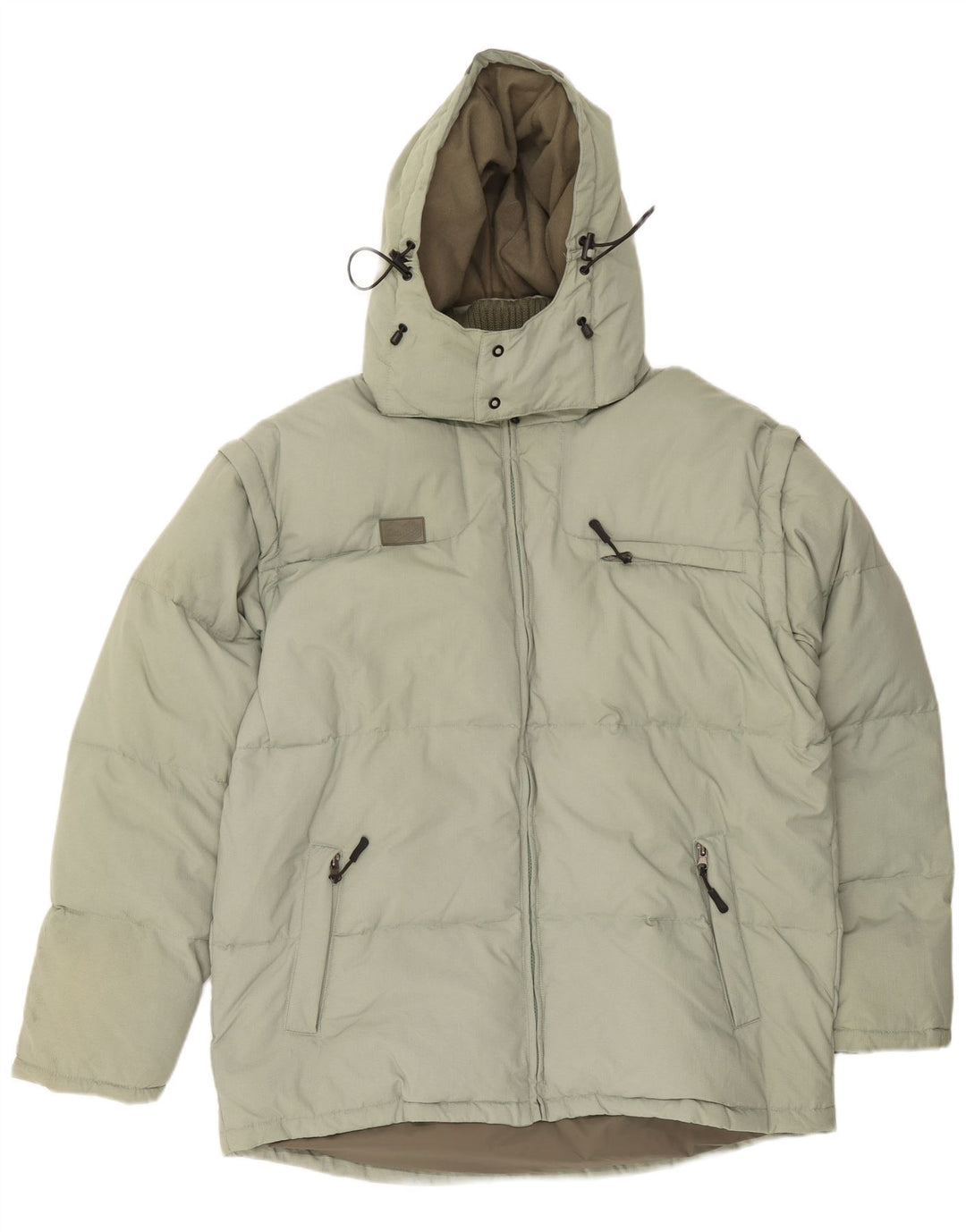 Fila Ανδρικό μπουφάν με κουκούλα UK 44 2XL Green Colourblock