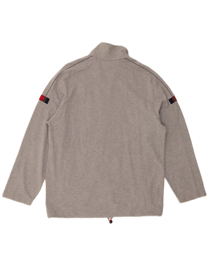 Ανδρική φόρμα LOTTO Top Jacket μεγάλο γκρι βαμβακερό