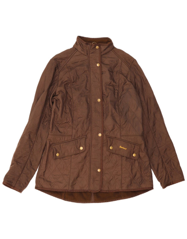 Γυναικείο καπιτονέ μπουφάν Barbour UK 16 Large Brown