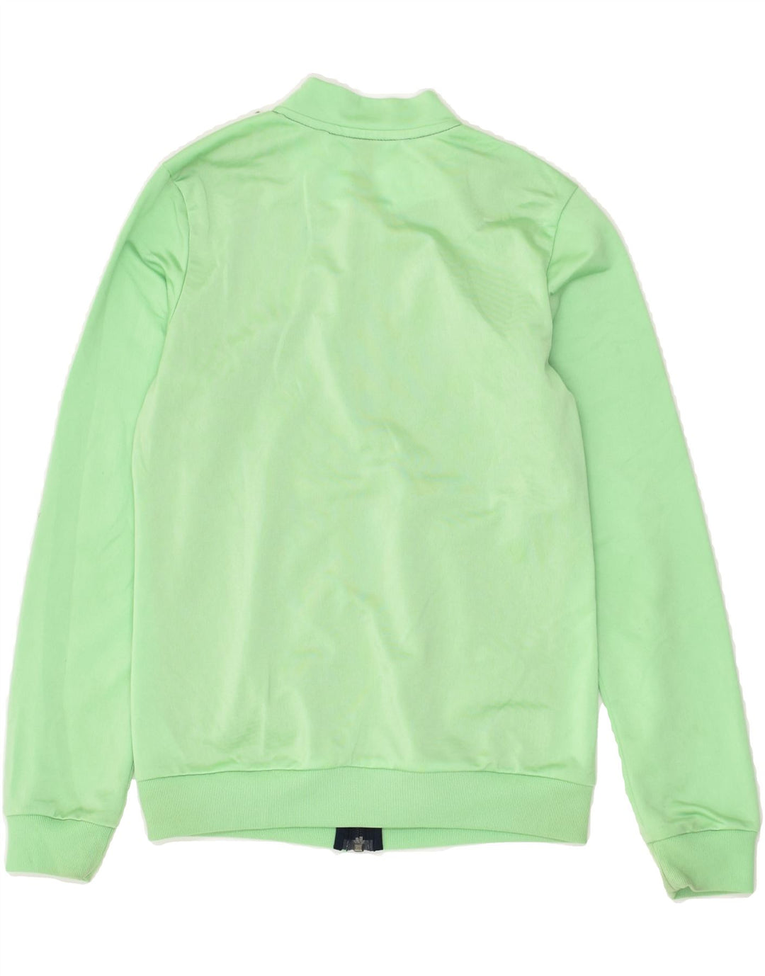 ADIDAS Boys Tracksuit Top Jacket 11-12 Years Green Colourblock Polyester | Vintage Adidas | Thrift | Second-Hand Adidas | Used Clothing | Messina Hembry 