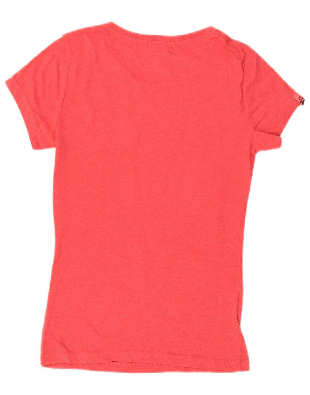 Superdry Γυναικείο T-Shirt Osaka Graphic Top 10 Small Pink Βαμβακερό