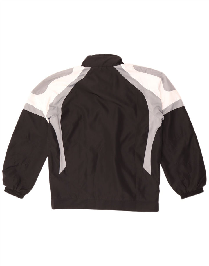 Ανδρική φόρμα Erima Top Jacket UK 38/40 Medium Black Colorblock Polyester