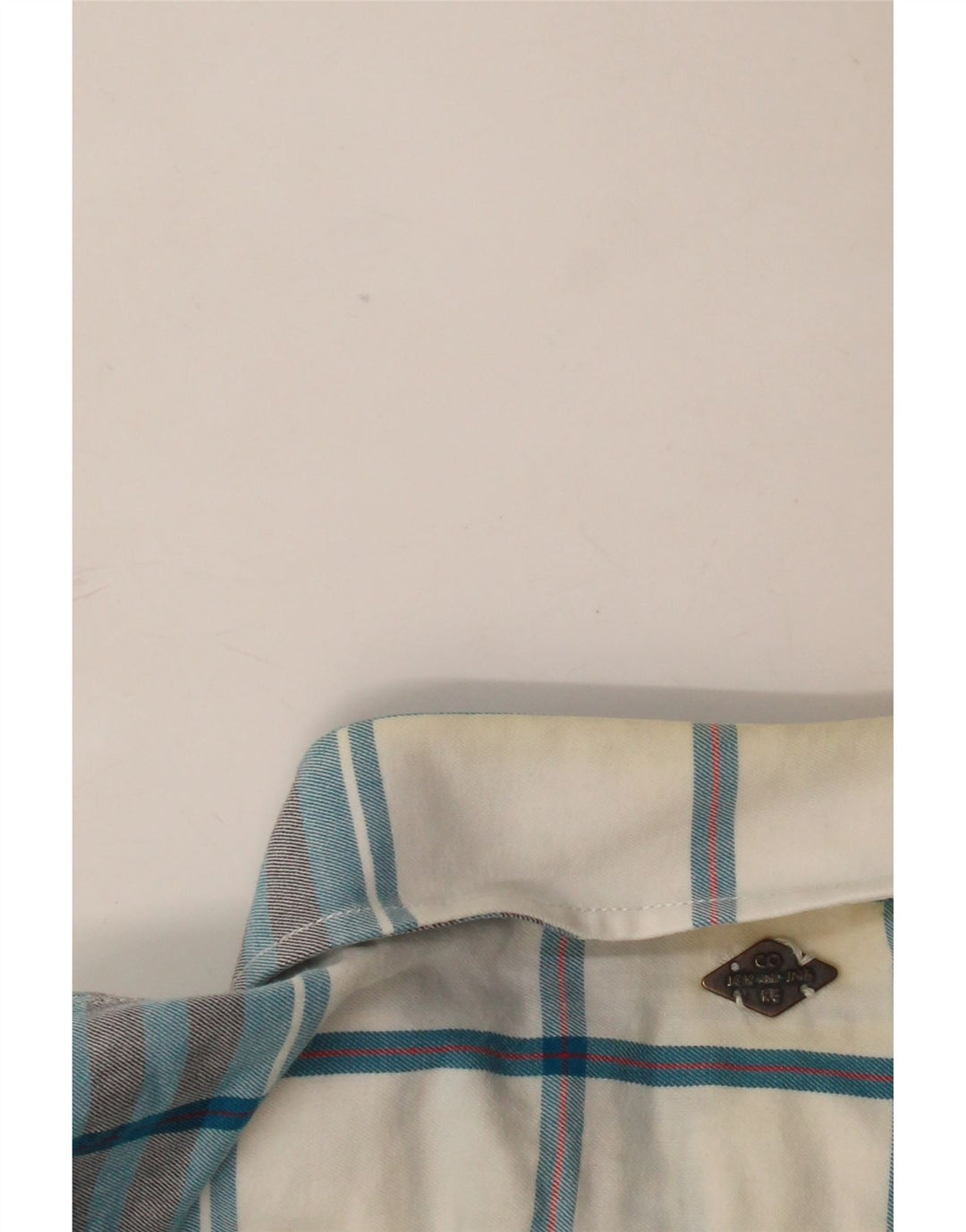 Jack & Jones Ανδρικό πουκάμισο μεγάλο μπλε βαμβακερό καρό