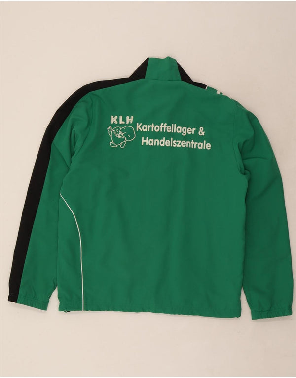 Adidas Ανδρική φόρμα φόρμας γραφικών Top Jacket UK 42/44 Large Green Colourblock