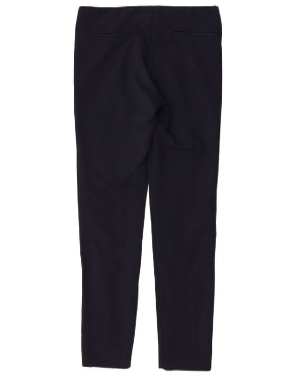 Zara Γυναικείο Slim Casual Παντελόνι XS W24 L27 Navy Blue