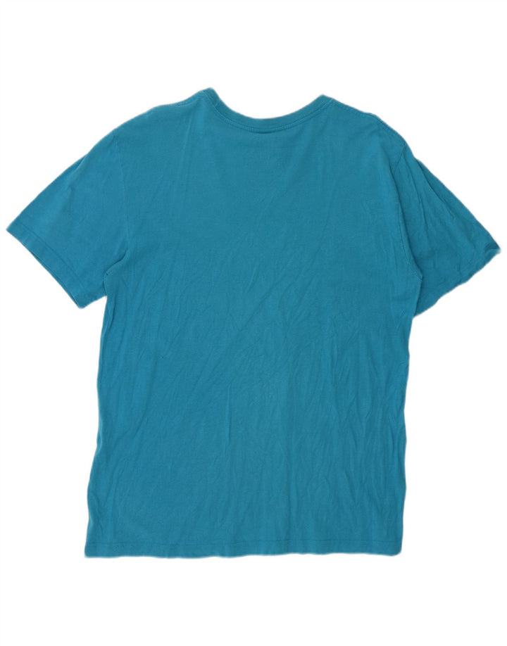 Ανδρικό μπλουζάκι NIKE Regular Fit, γραφικό μπλουζάκι μεγάλο μπλε