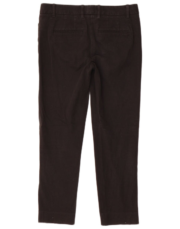 Gap Γυναικείο Slim Cropped Παντελόνι UK 4 Small W26 L24 Μαύρο βαμβακερό