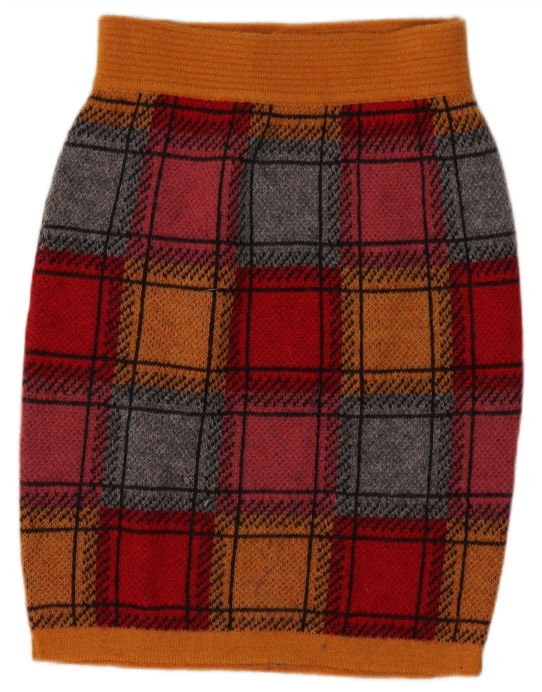 Vintage Γυναικεία Πλεκτή Μολύβι Φούστα IT 44 Medium W26 Πολύχρωμη Επιταγή