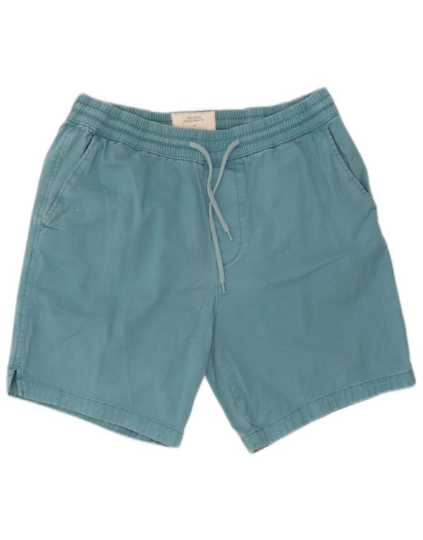 Ανδρικό σορτς Chino Hollister μεγάλο W34 Μπλε βαμβακερό
