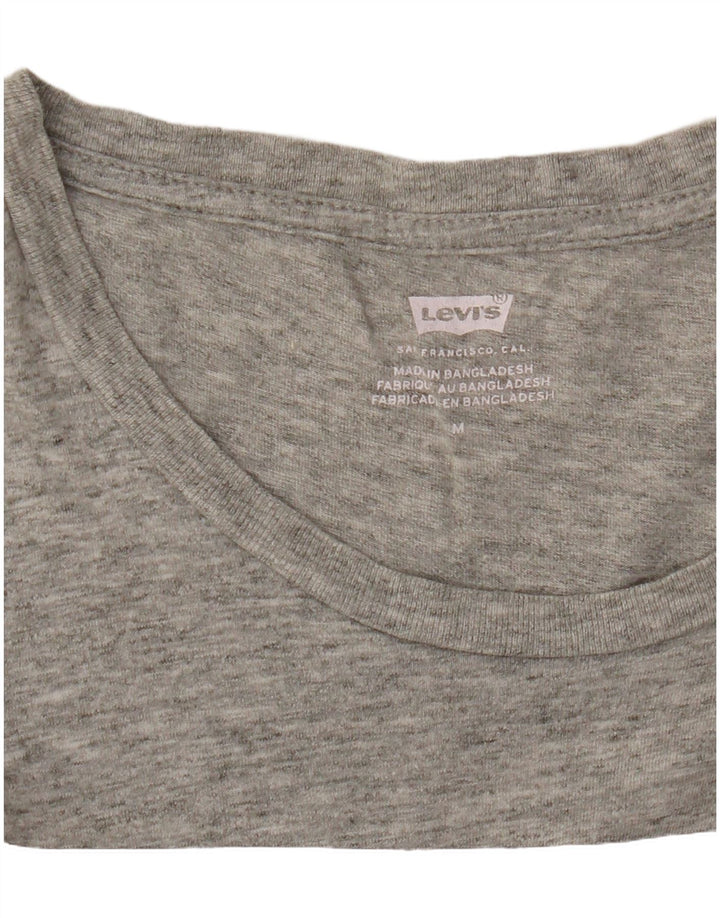 Γυναικείο γραφικό μπλουζάκι LEVI'S Top UK 12 Medium Grey Flecked