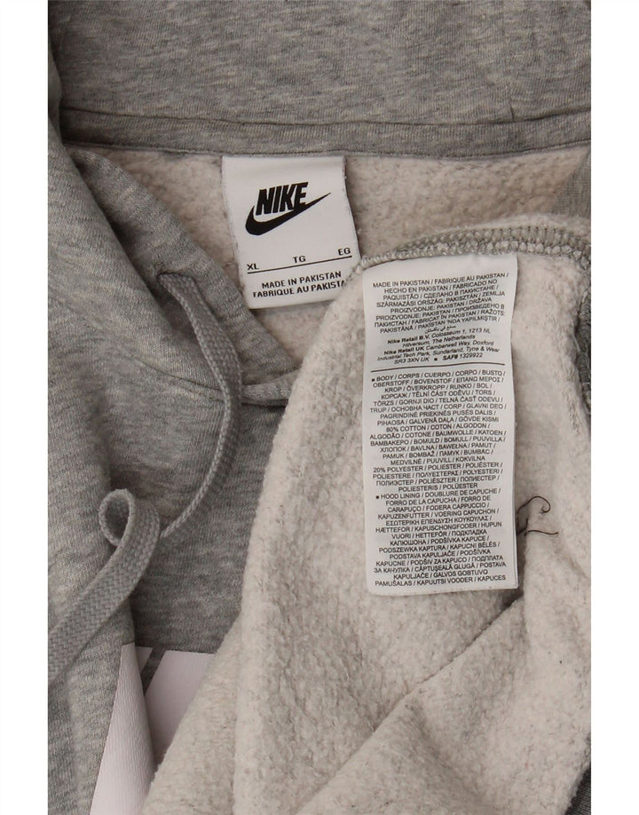 Ανδρικό γραφικό φούτερ Nike Jumper XL Γκρι βαμβακερό