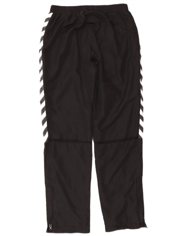 HUMMEL Ανδρική αθλητική φόρμα γραφικών παντελόνι μεσαίο μαύρο πολυεστέρα