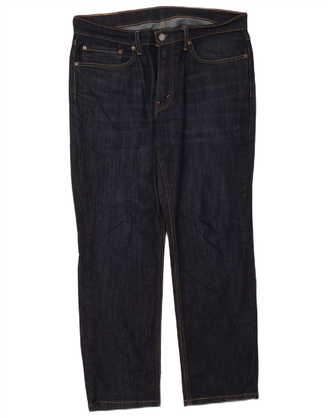 Levi's Mens 541 Straight Jeans W34 L30 Navy Blue Cotton
