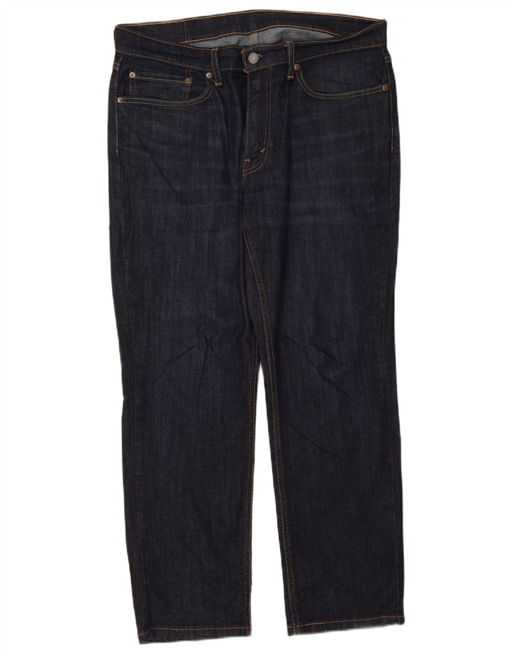Levi's Mens 541 Straight Jeans W34 L30 Navy Blue Cotton