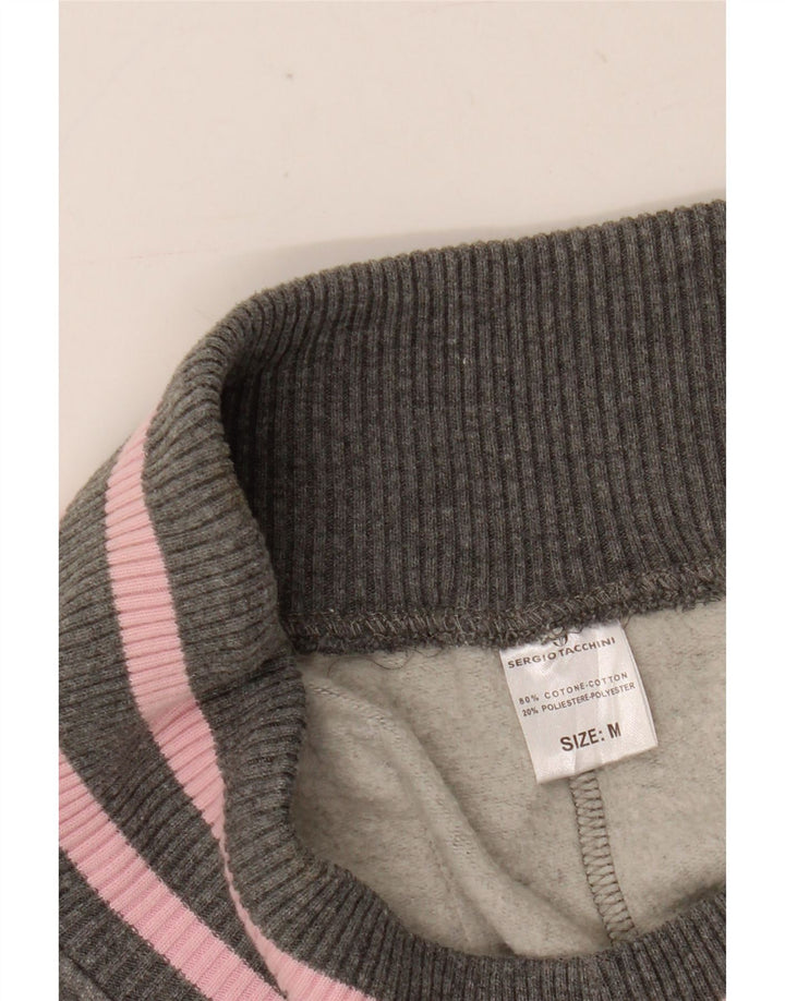 Sergio Tacchini Γυναικεία αθλητική φόρμα παντελόνι UK 14 μεσαίο γκρι βαμβακερό