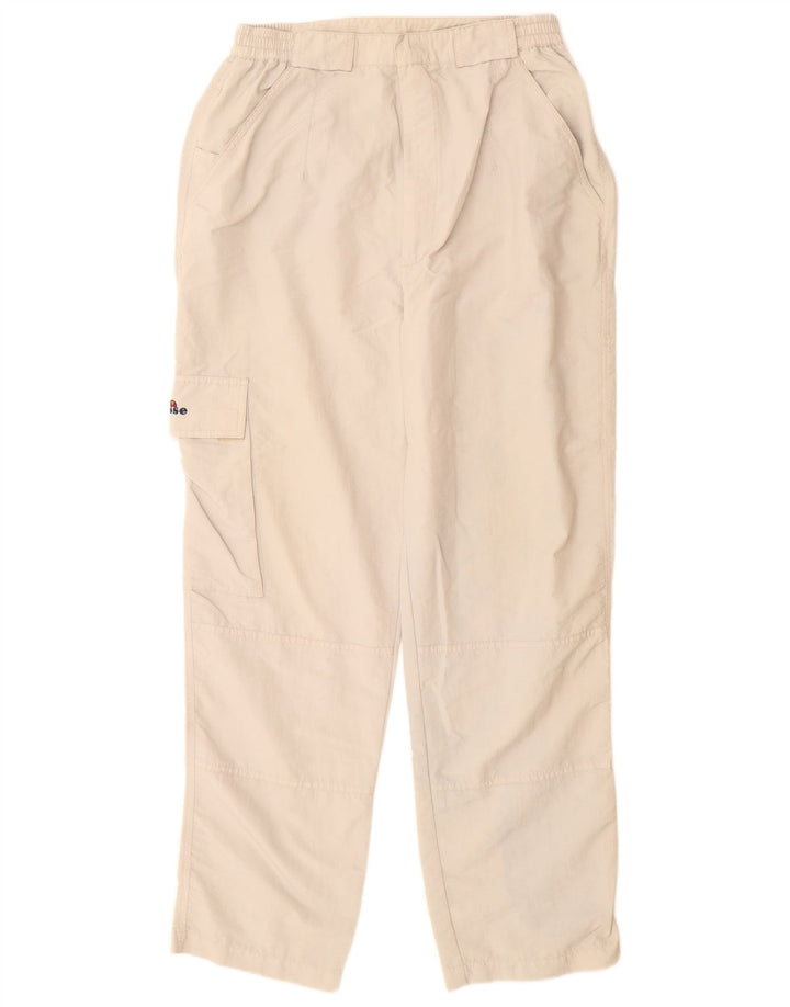 Ellesse Ανδρικό ίσιο παντελόνι Cargo Medium W30 L30 Beige Polyamide