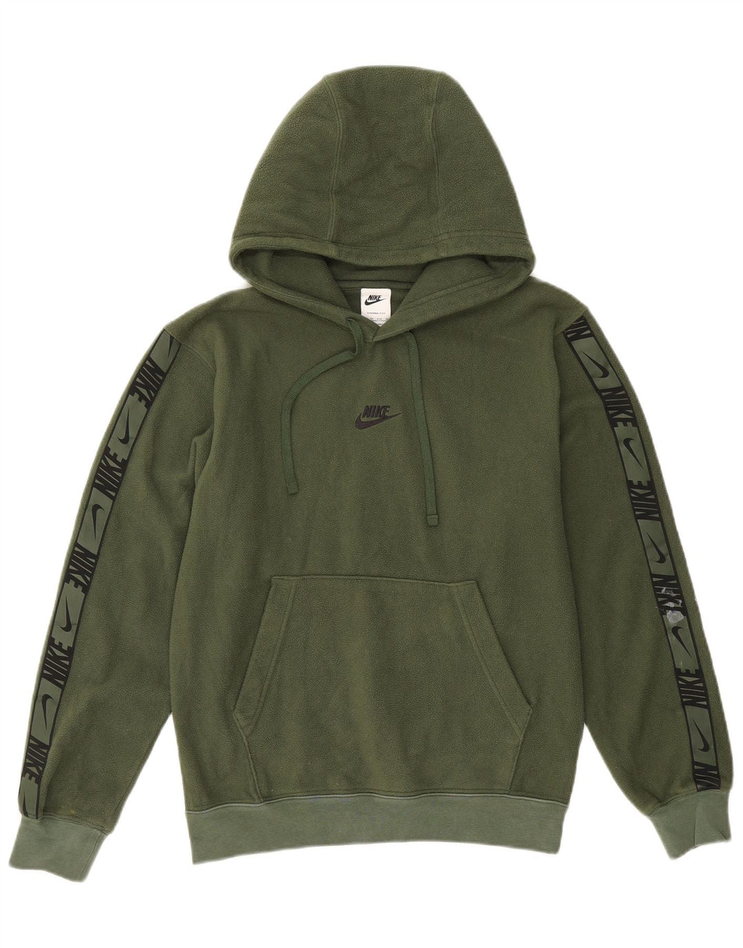 Ανδρικά NIKE Therma-Fit Graphic Hooded Fleece Jumper XS Green Polyester