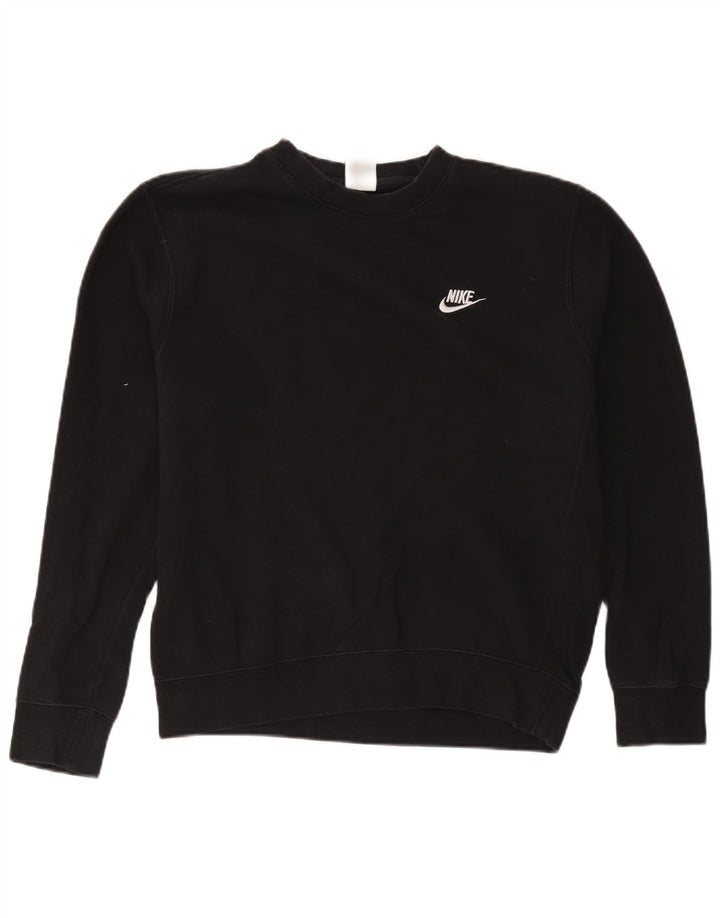 Ανδρικό φούτερ Nike Jumper, μεσαίο μαύρο βαμβακερό