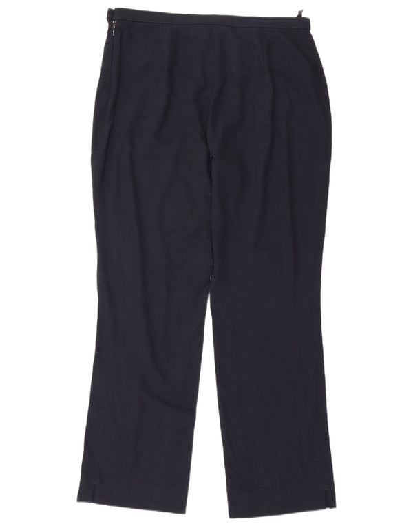 Γυναικεία Casual Παντελόνια Marks & Spencer UK 14 Large W32 L30 Navy Blue