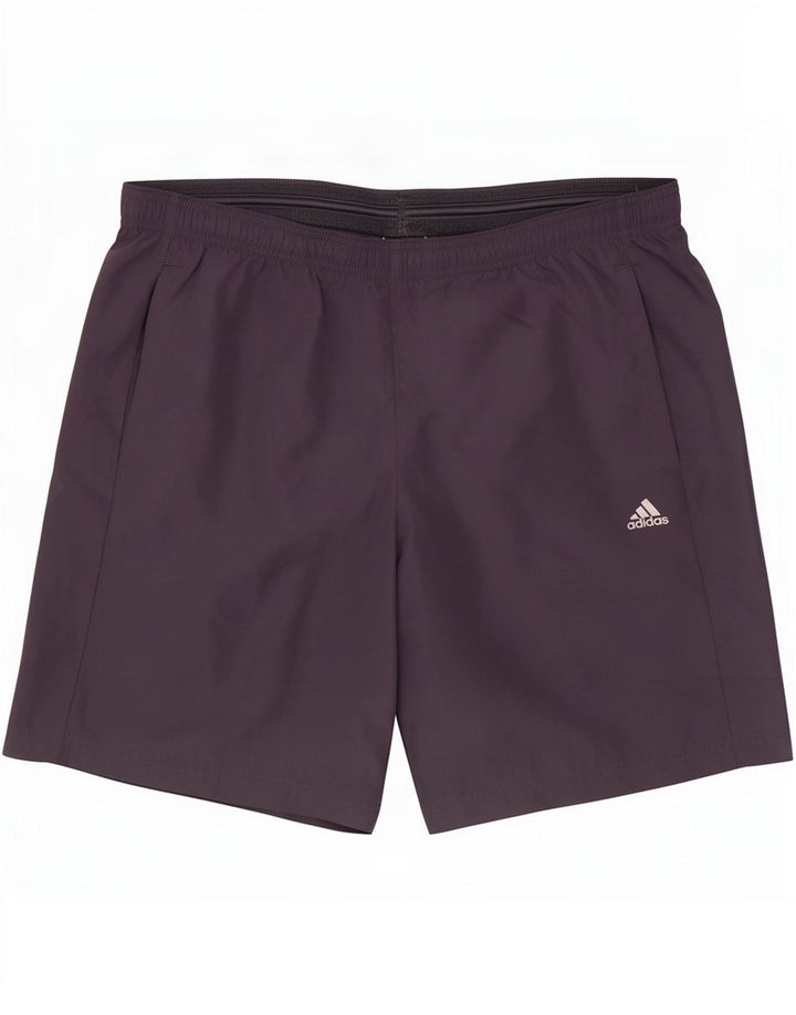 Ανδρικό σορτς Adidas Climalite Sport μεγάλο γκρι πολυεστέρα