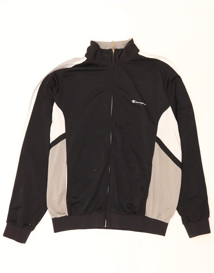 Ανδρική φόρμα Champion Top Jacket 2XL Black Colourblock Polyester
