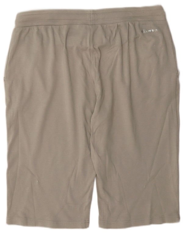 Ellesse Womens Sport Shorts UK 18 XL Grey Cotton