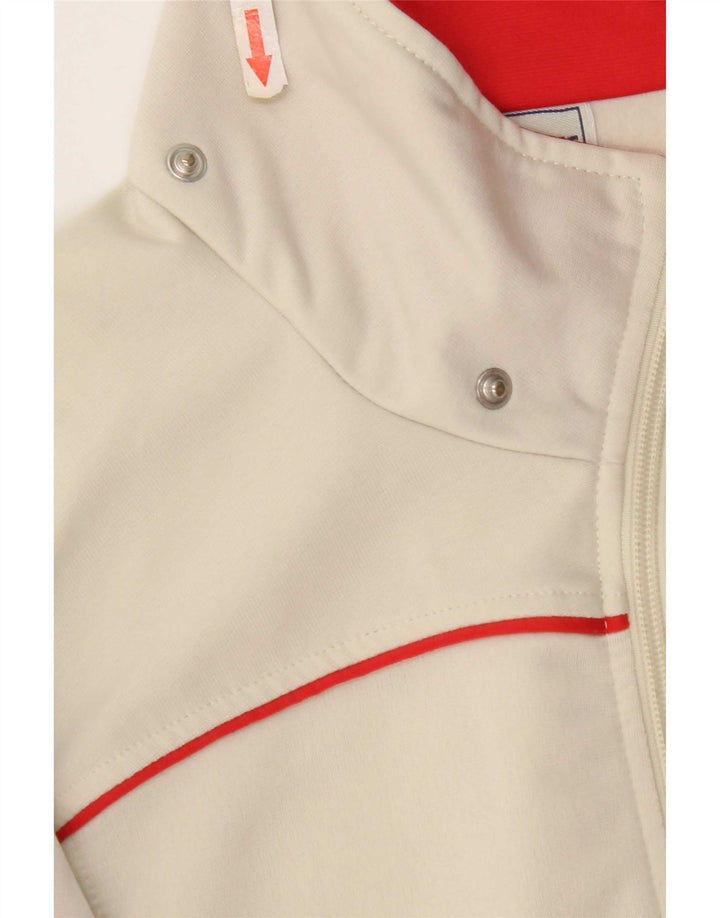Ανδρική αθλητική φόρμα Asics Top μπουφάν Medium Beige Colourblock Polyester