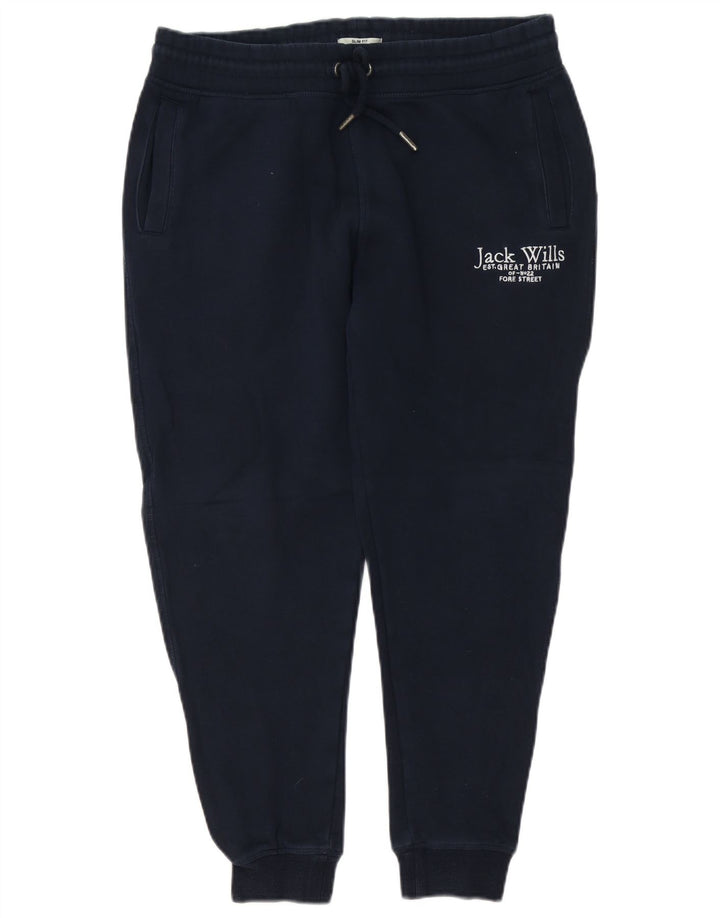 JACK & JONES Ανδρική φόρμα γυμναστικής γραφική παντελόνι Joggers Medium Navy Blue