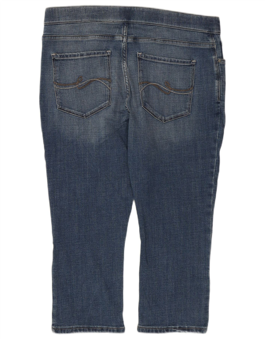 LEE Γυναικείο ψηλόμεσο Capri Jegging Τζιν US 16 2XL W38 L21 Μπλε βαμβακερό