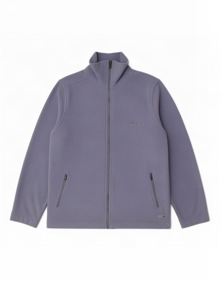Γυναικείο Fleece Jacket Adidas UK 18 XL Blue Polyester